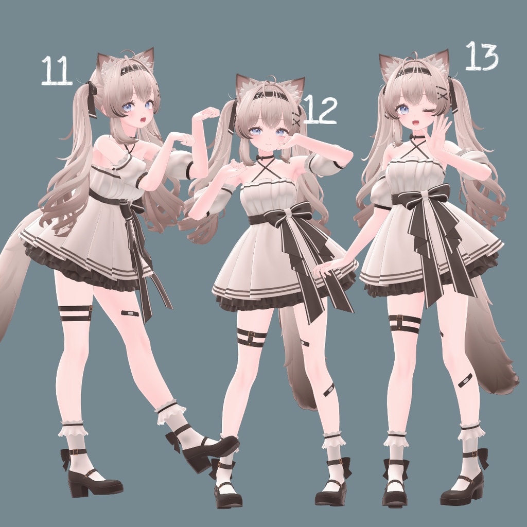 【無料】るもかちゃん専用 15ポーズセット