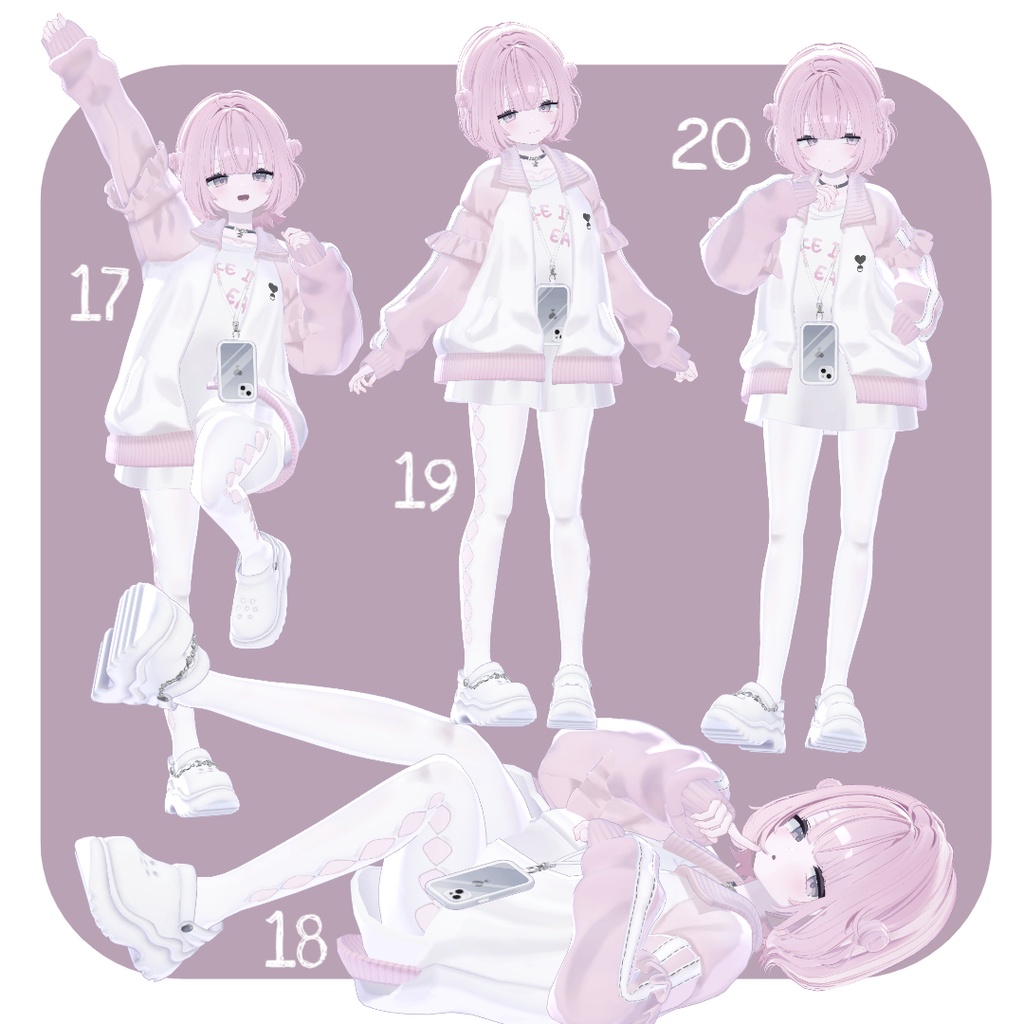 【無料】うららちゃん専用24ポーズセット