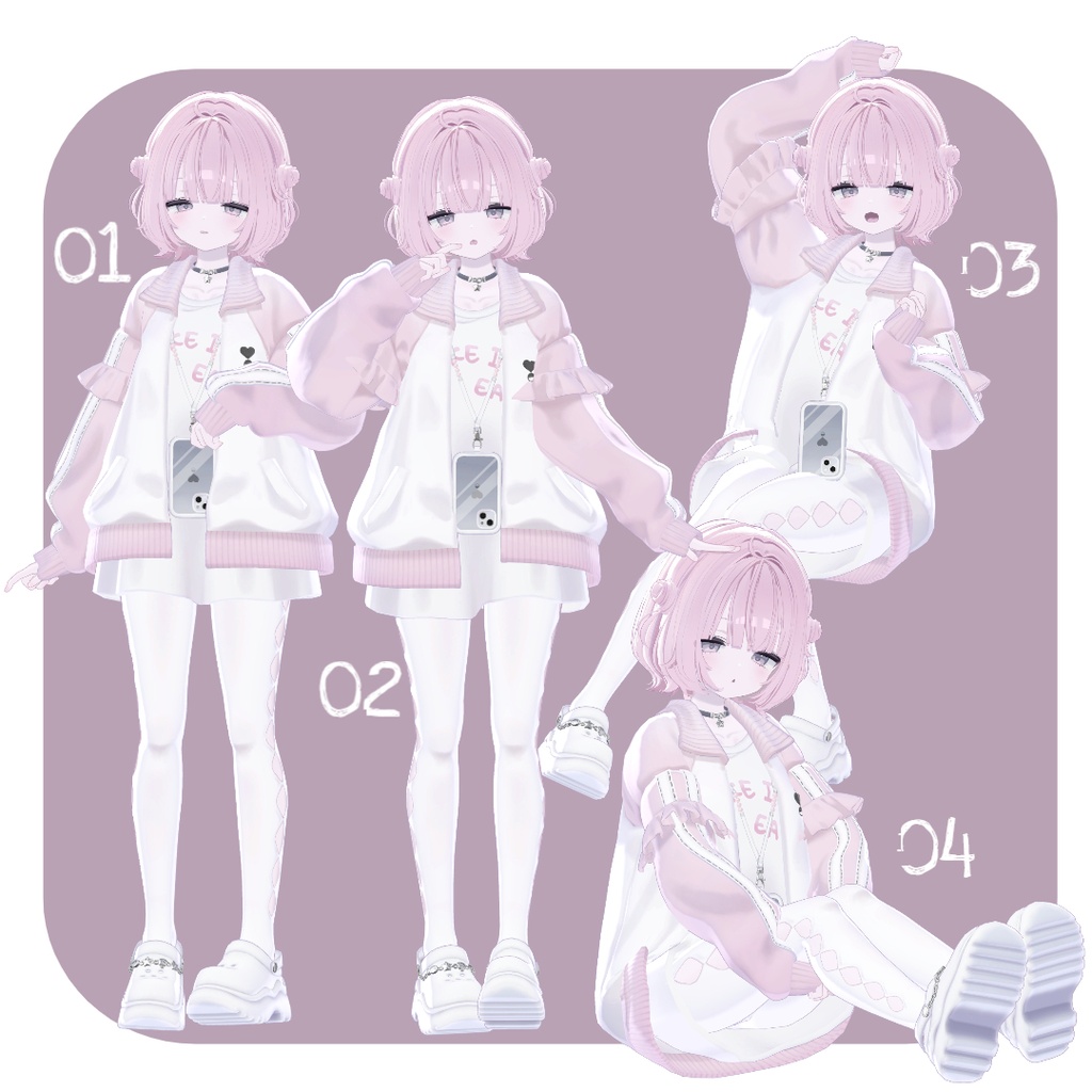 【無料】うららちゃん専用24ポーズセット