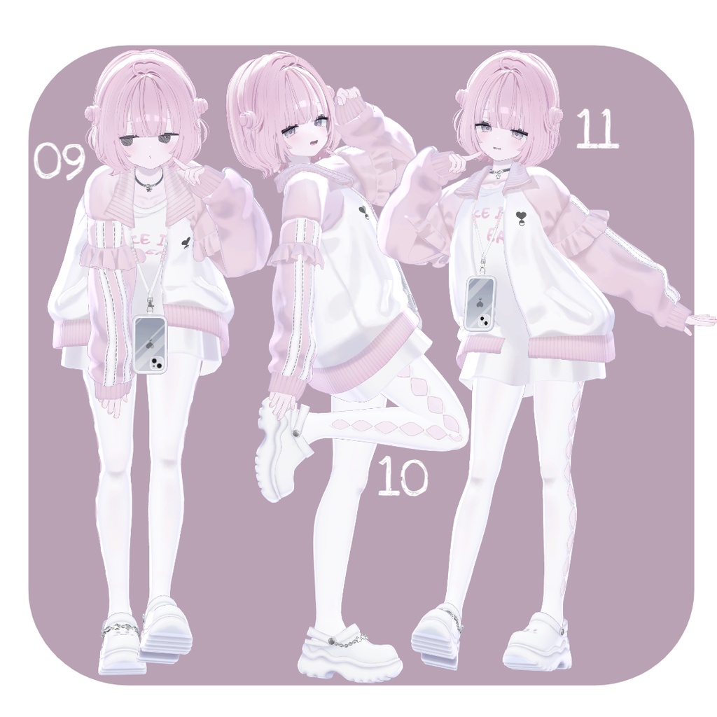【無料】うららちゃん専用24ポーズセット