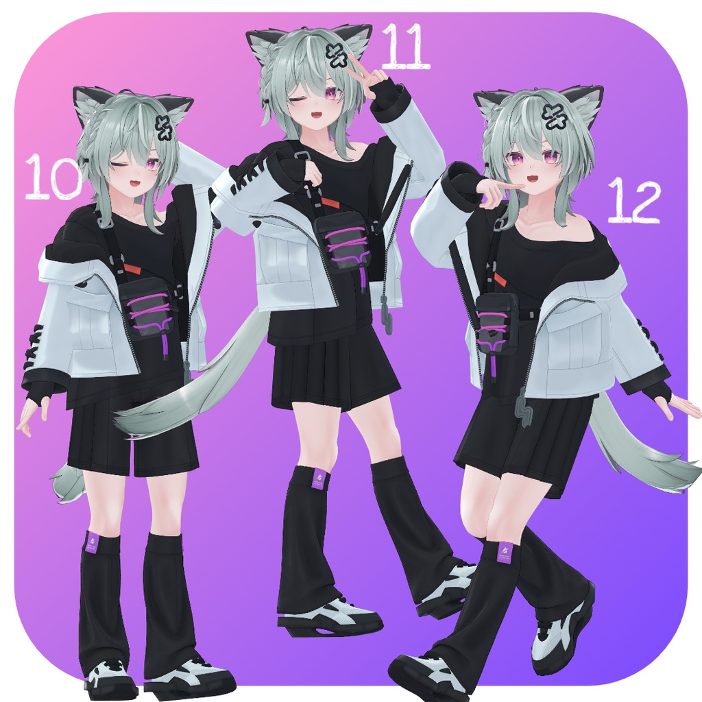 【無料】キリサメ専用18ポーズセット