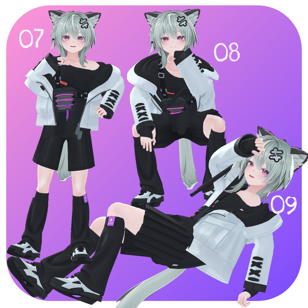 【無料】キリサメ専用18ポーズセット