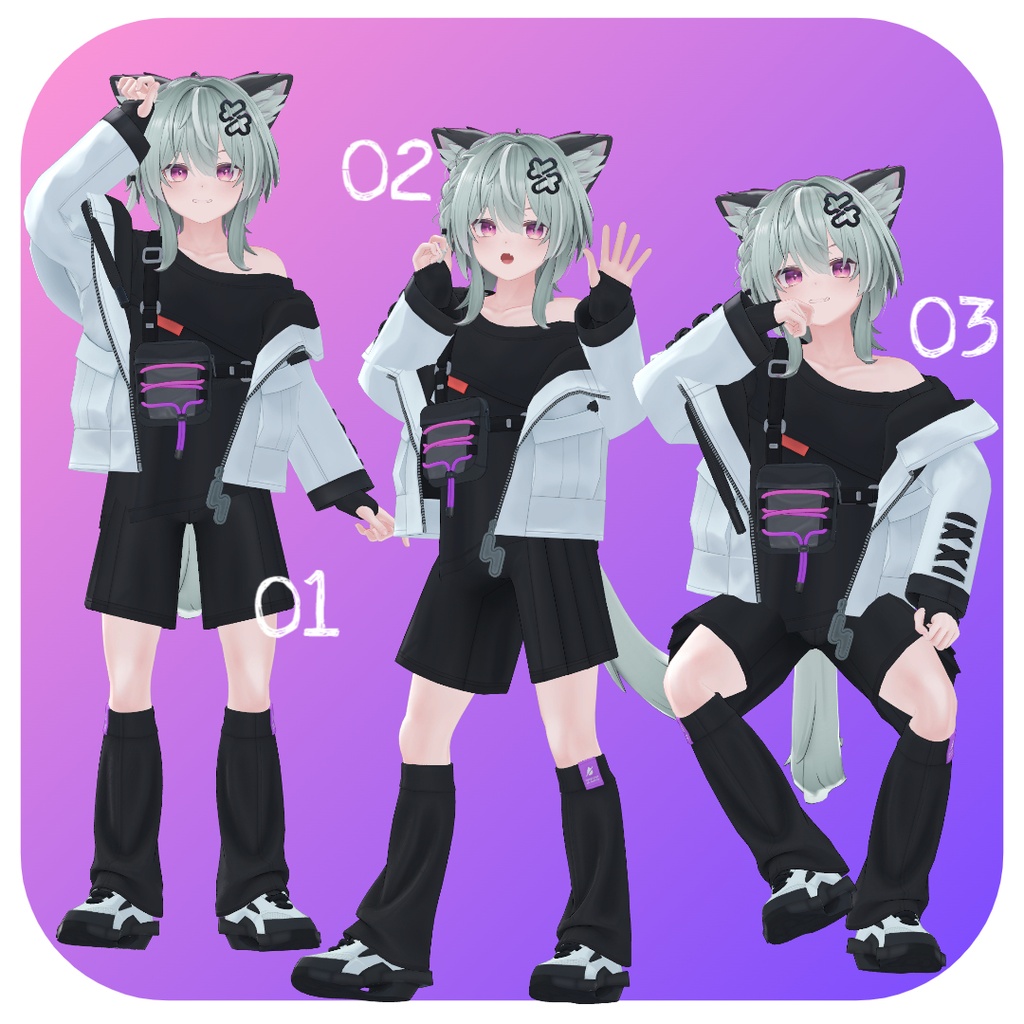 【無料】キリサメ専用18ポーズセット