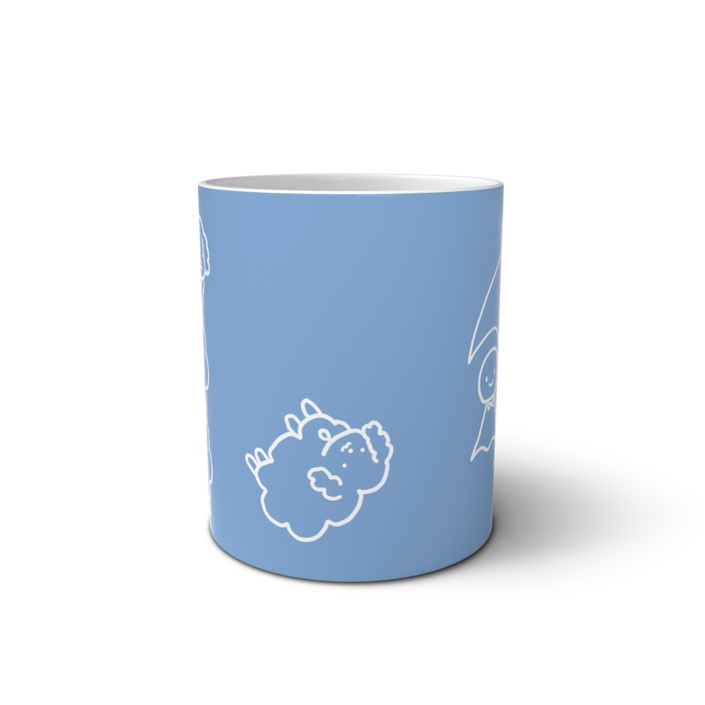 アメミヤチカ・デザインマグカップ(青)