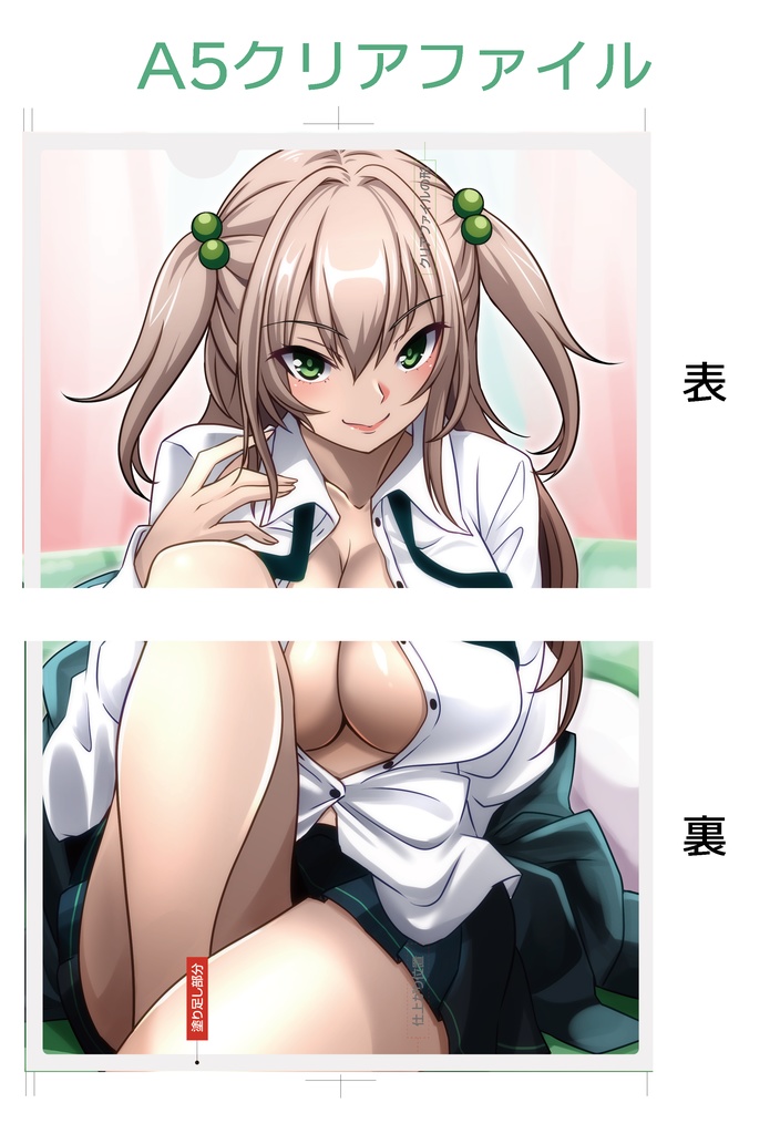 A5クリアファイル