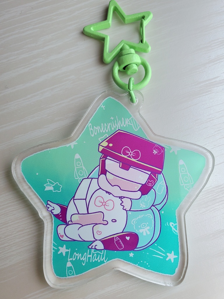 ボーンクラッシャーとロングハウル アクリルキーホルダー