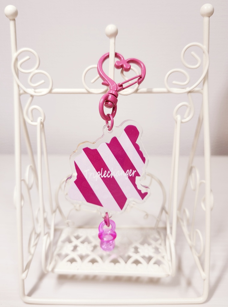 トリプルチェンジャーアクリルキーホルダー