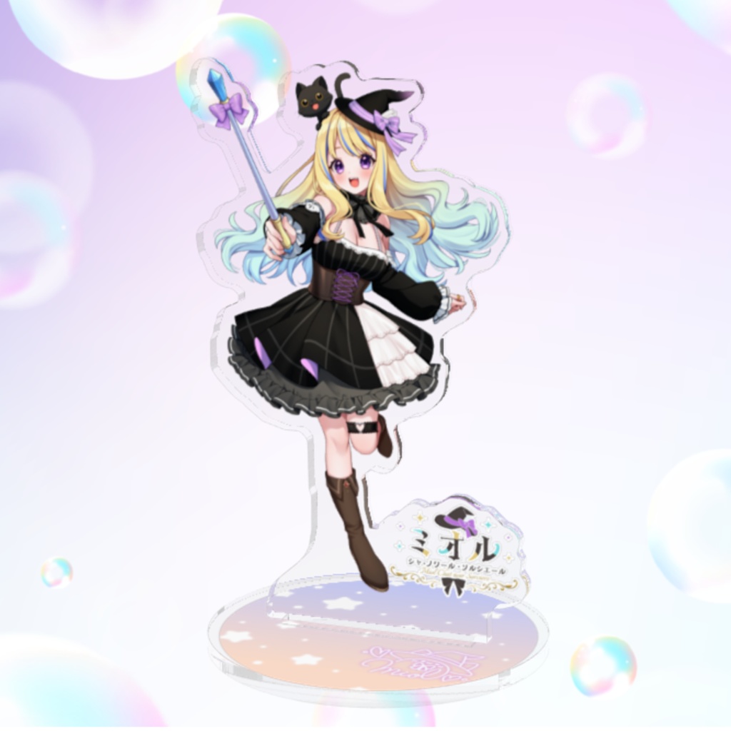 【おまけ付き】ミオル アクリルスタンドA(キービジュアルver.)