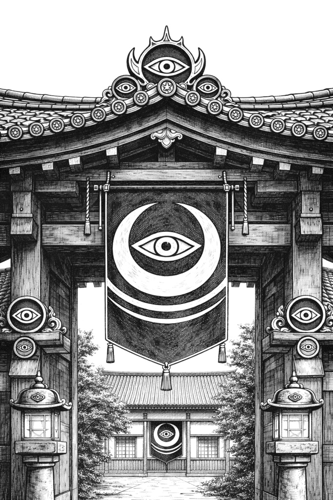 【無料有】カルト宗教100枚【漫画用背景素材】