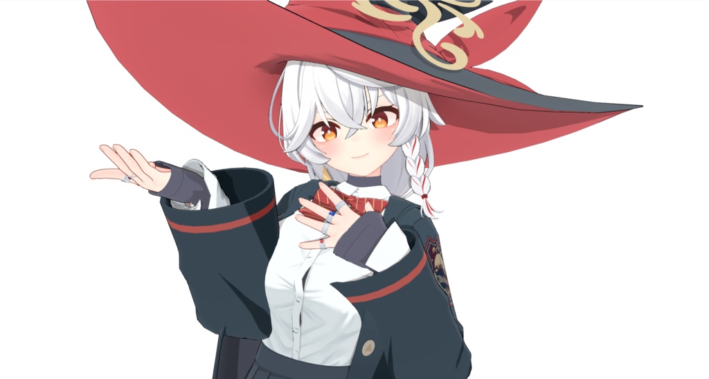 Blue Archive 3Dモデル 白尾 エリ 白尾绘里