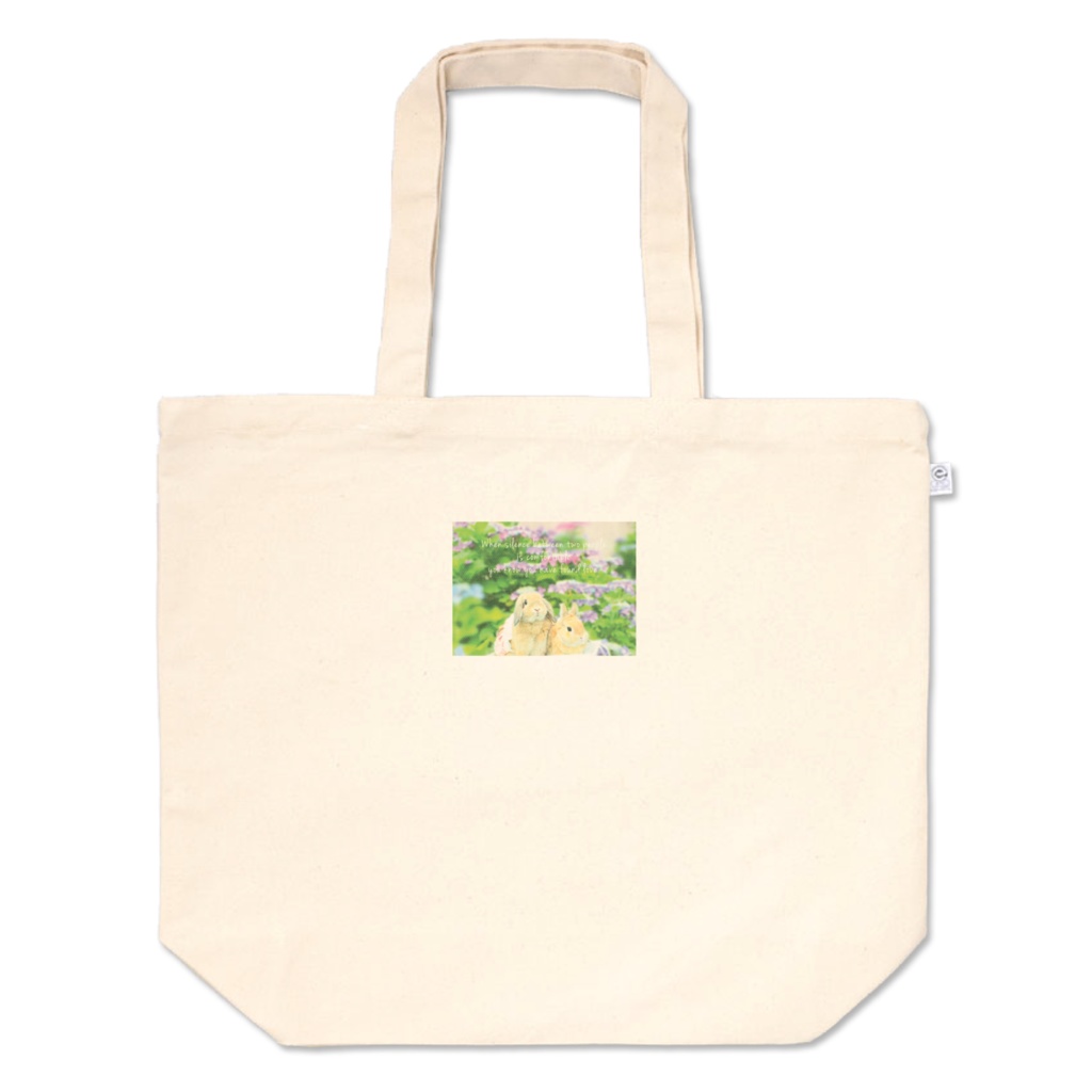 うさぎ トートバッグ 大