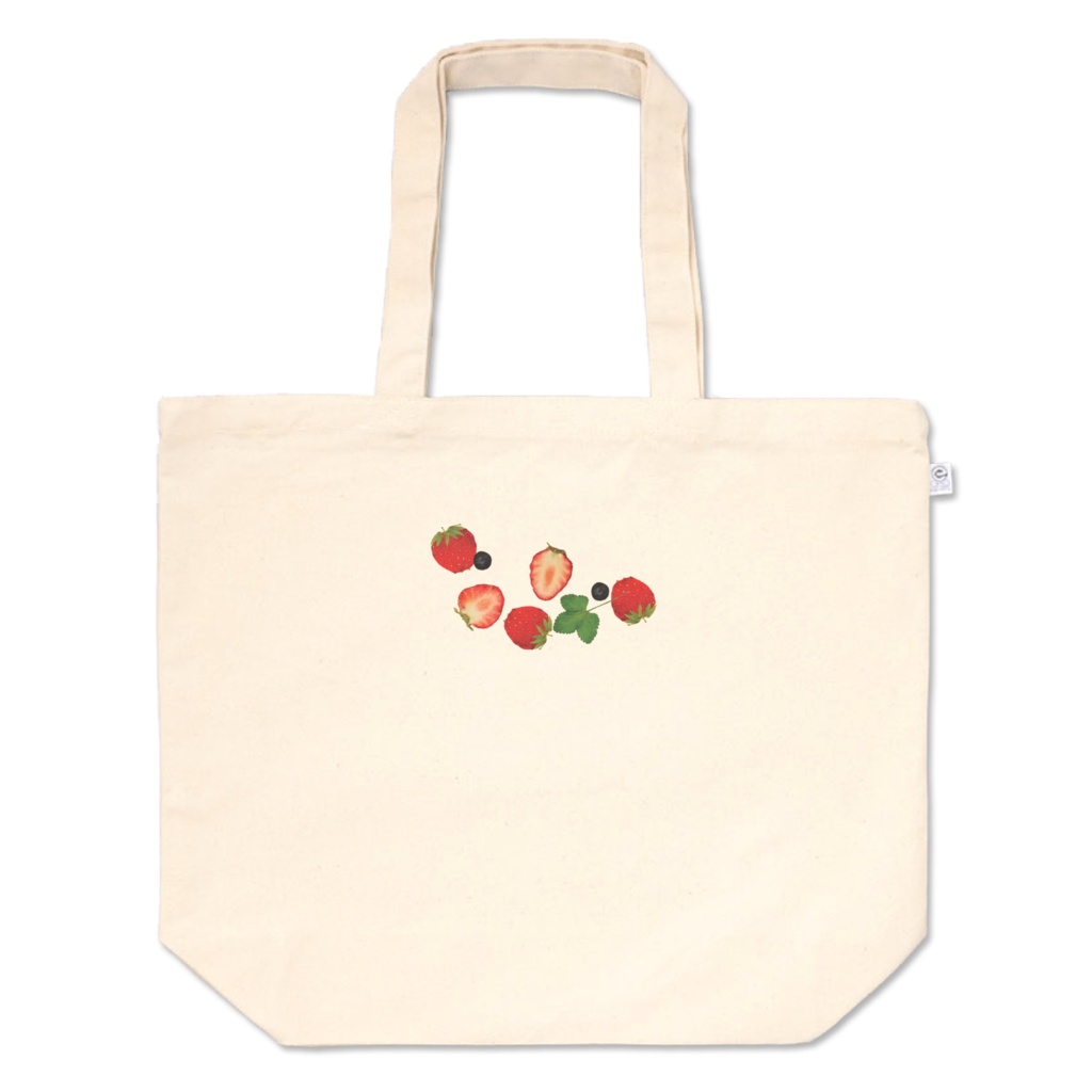 いちご　トートバッグ