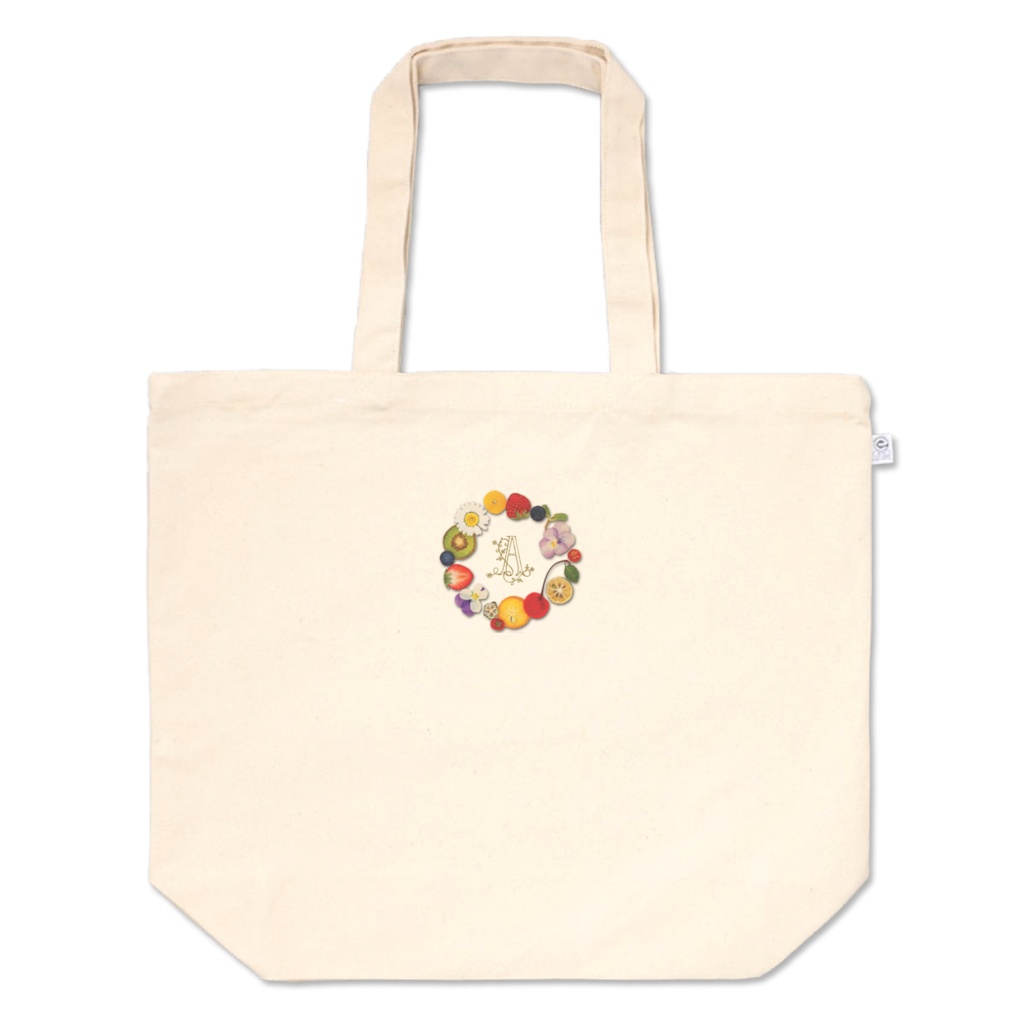 押しフルーツサークルA　トートバッグ