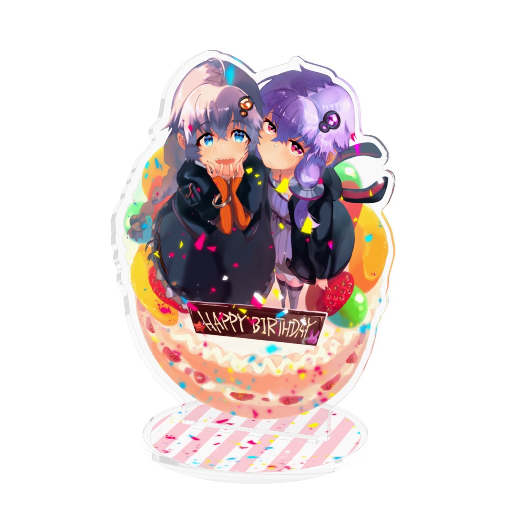 ゆかりあかり 誕生日アクリルフィギア