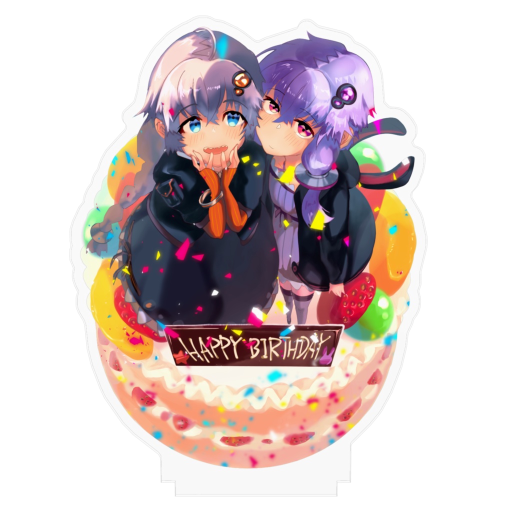 ゆかりあかり 誕生日アクリルフィギア