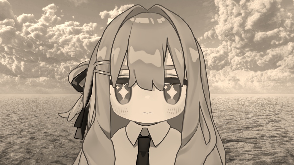 アバターだけでレタッチもどきをするギミック