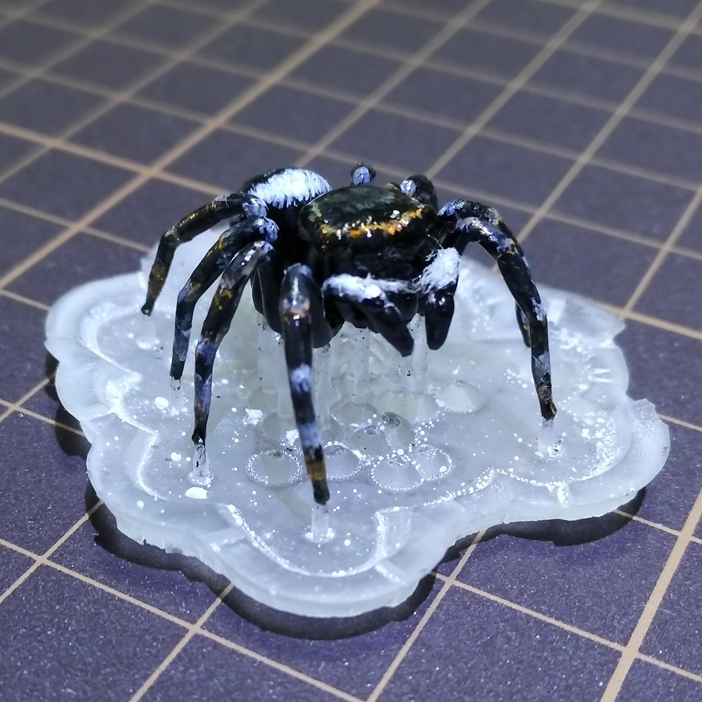 ハエトリグモ (光造形3Dプリンター向け STLファイル ポーズ集)