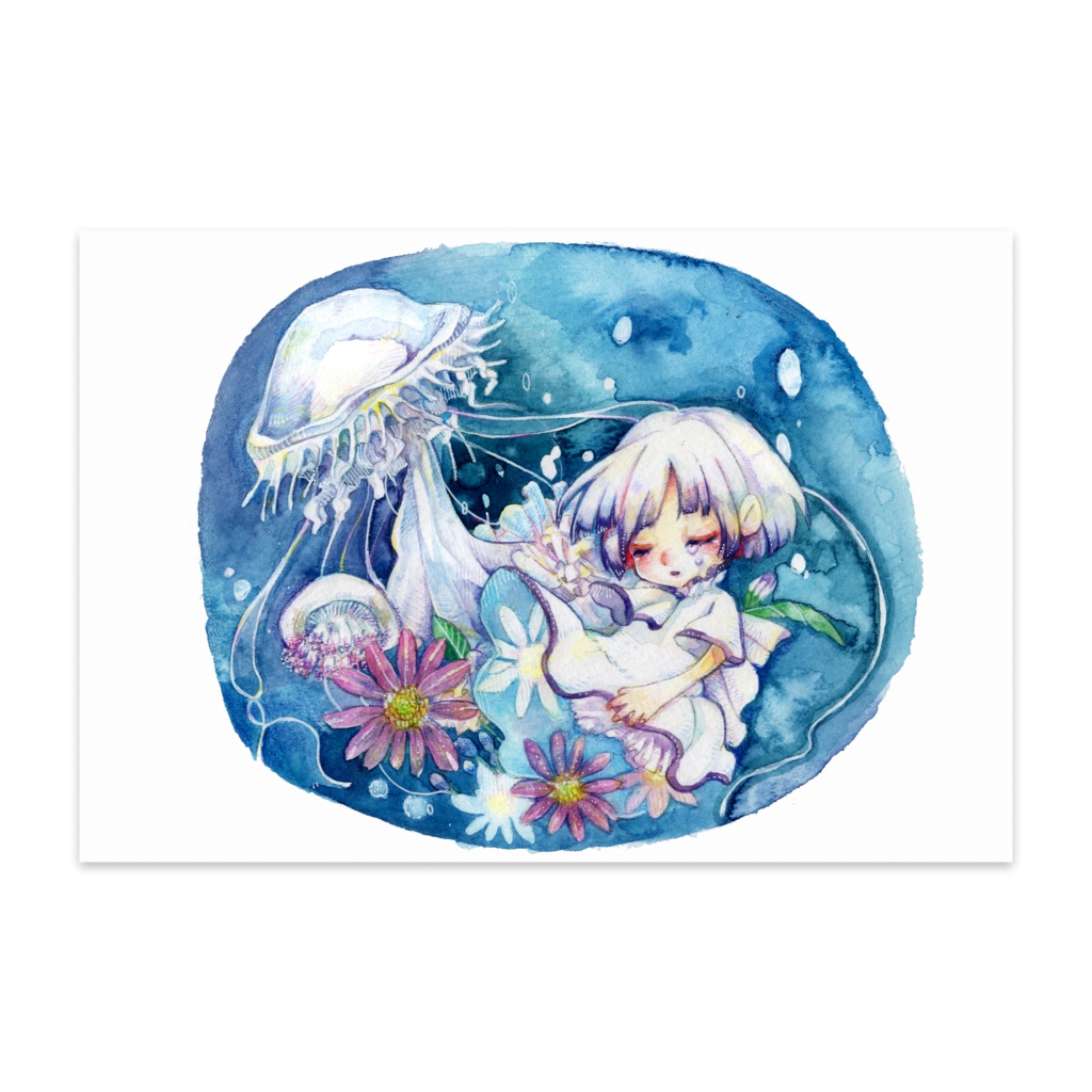 水にたゆたう