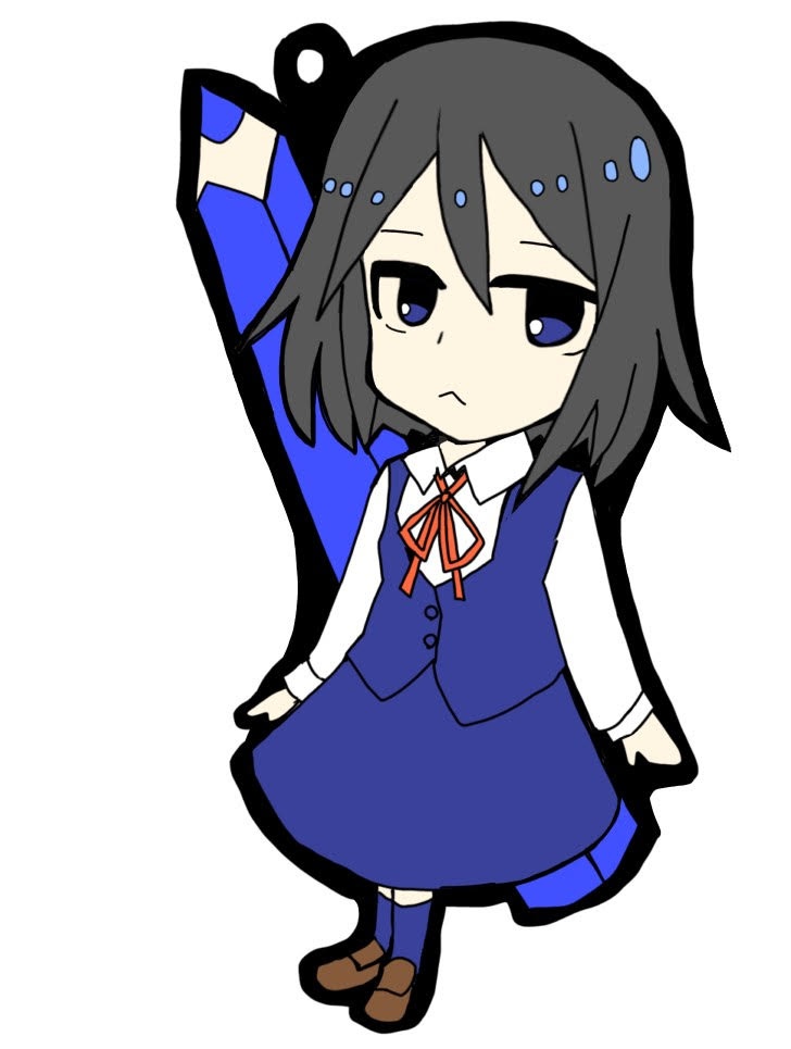 あんぴつちゃんラバーキーホルダー
