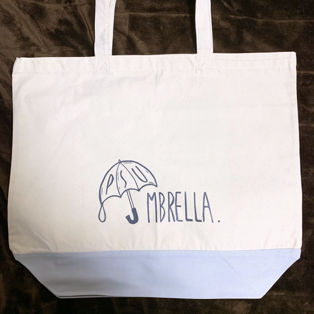 Original bicolor Totebag(with bagcharm)※G clef