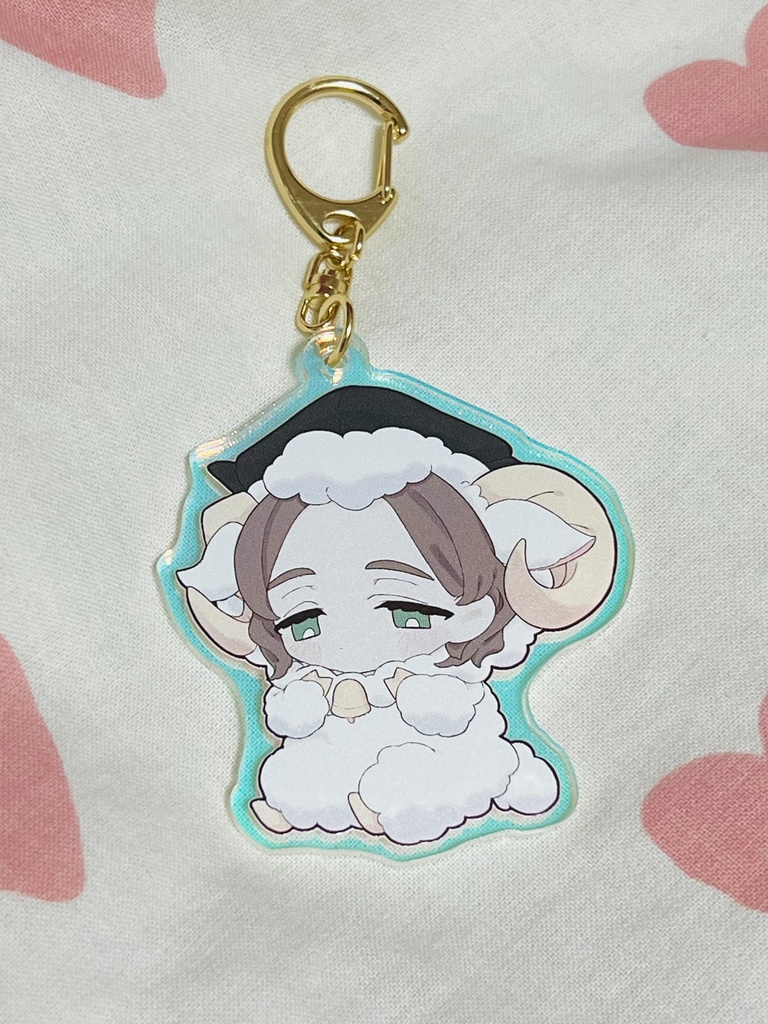 ラファエロ・サンティ 牡羊座アクリルキーホルダー