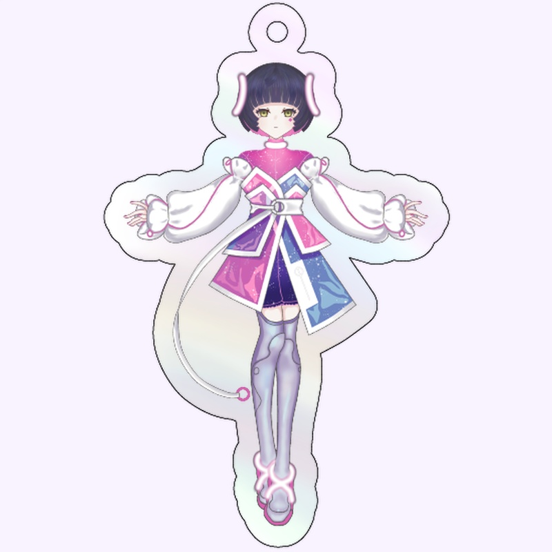 未開封】明透 SNS風アクリルキーホルダー 罪と楽園 Albemuth