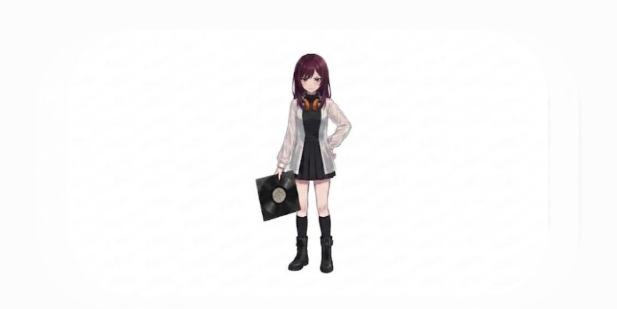 昭和レトロ⑯　アバター　令和世代　女子　ポストカード　リトグラフ　アート　ポスター　素材に