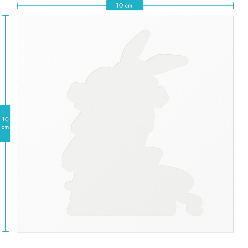 夜白 ステッカーver2