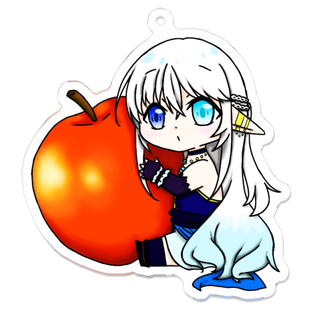 ちびハクちゃん リンゴハグアクキー