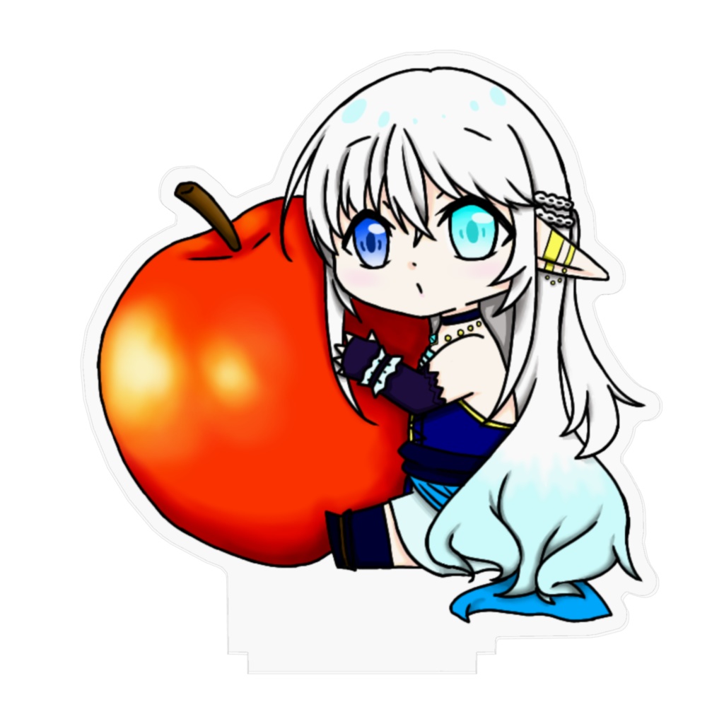 ちびハクちゃん リンゴハグアクスタ