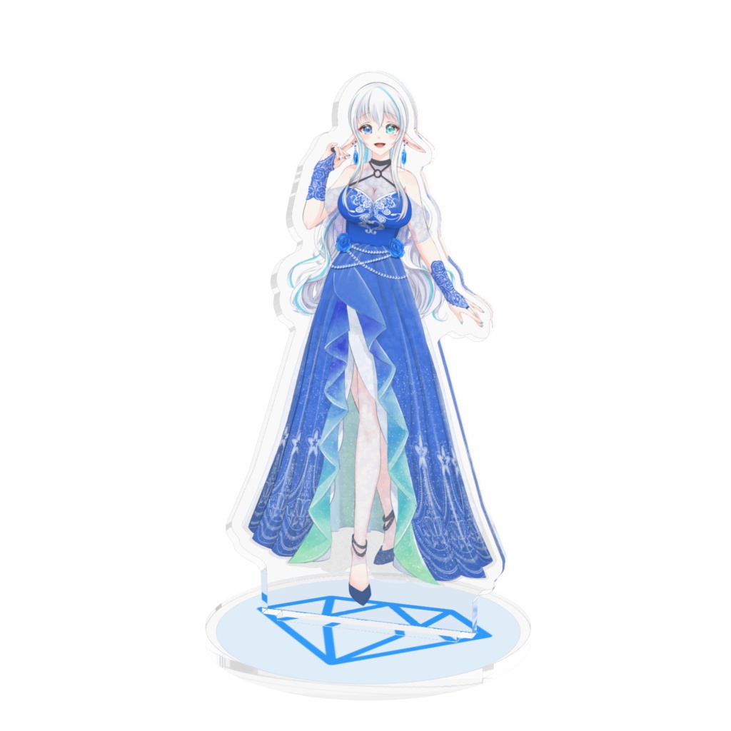 白神水 ハク ブルードレスver アクスタ