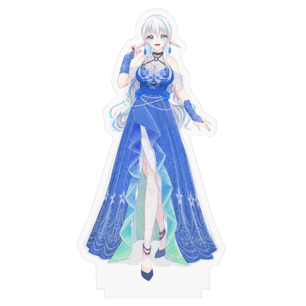 白神水 ハク ブルードレスver アクスタ