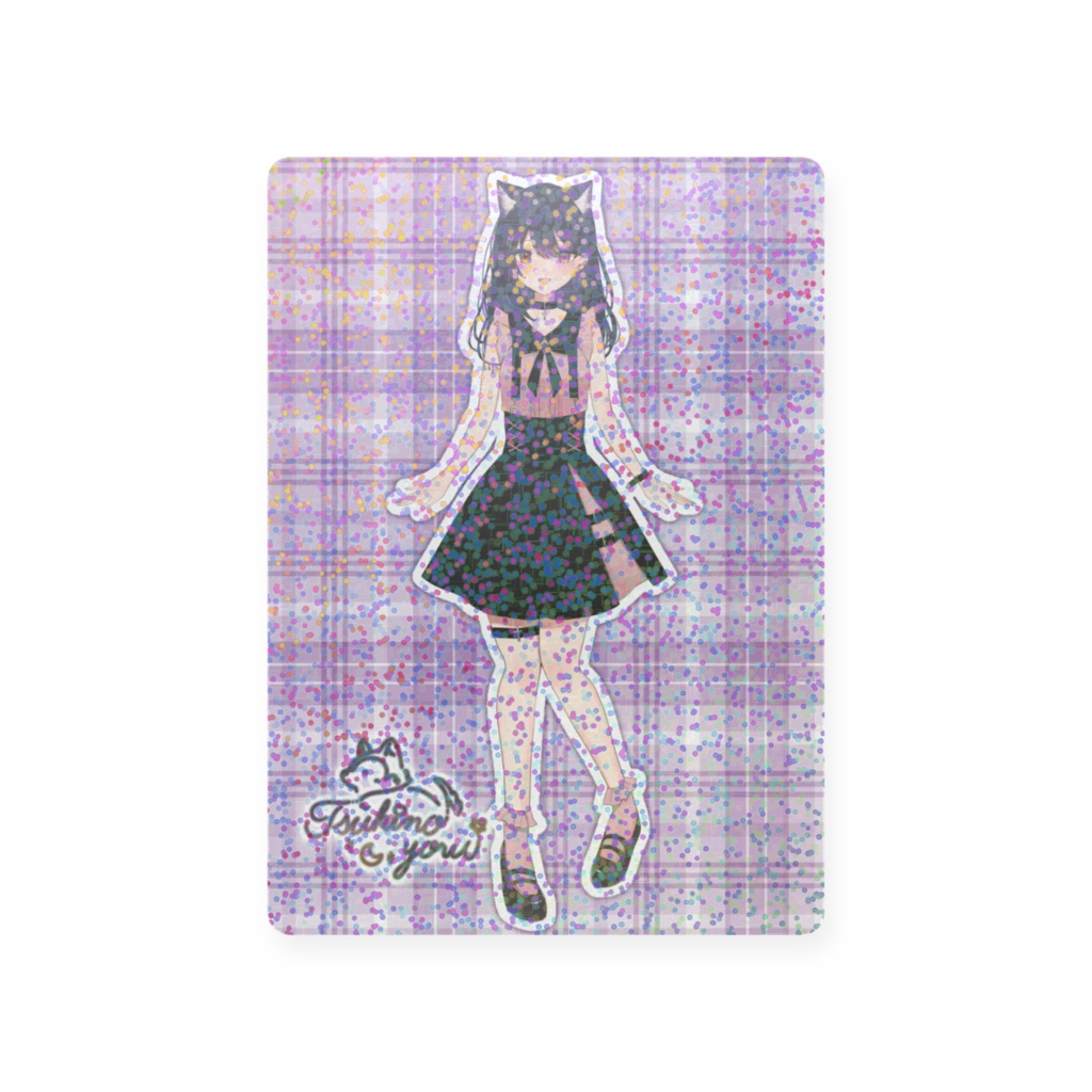 3周年記念ホログラムプラスチックカード