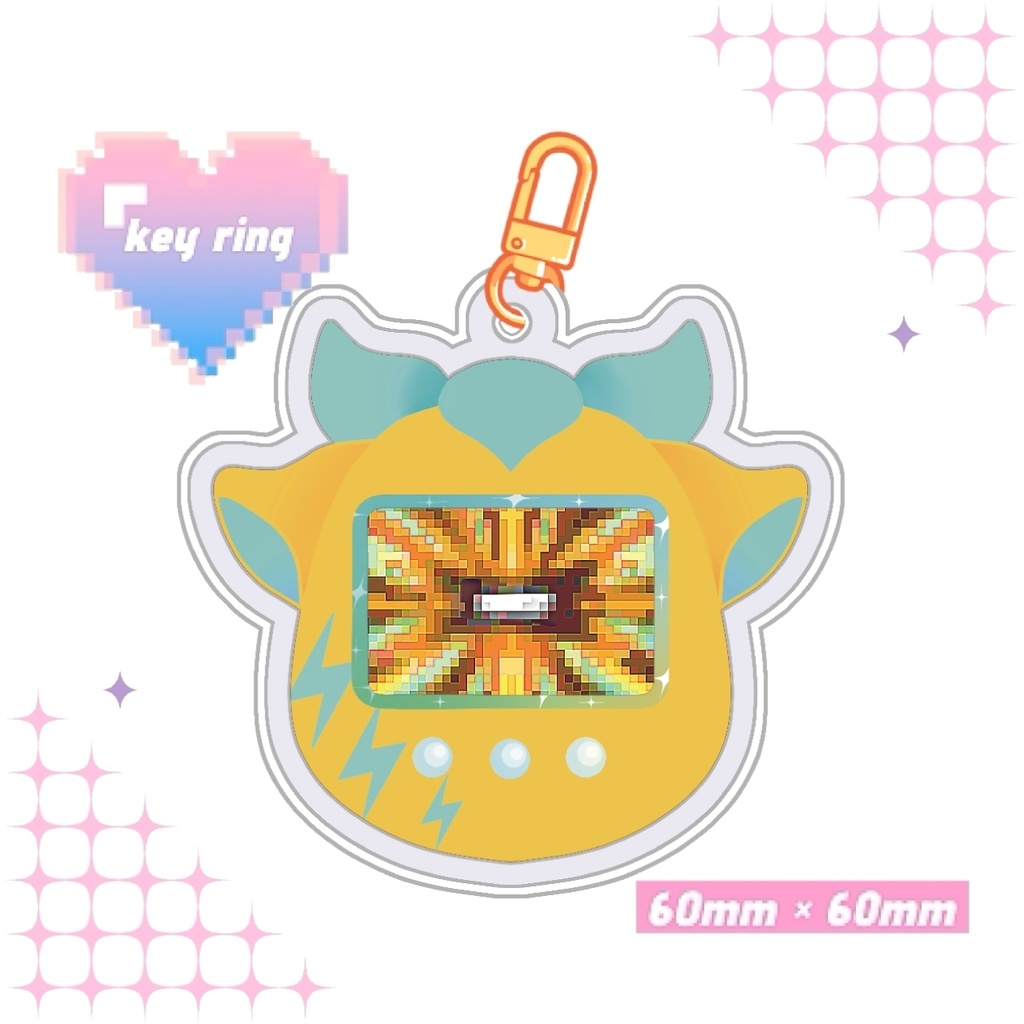 【非公式】MECHATU-A レイヤーアクリルキーホルダー＆学生証風カード　宇佐美リト