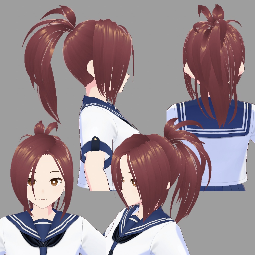 【VRoid】KIBUNYA.5 気分で変えられるヘアープリセット5【hair preset】