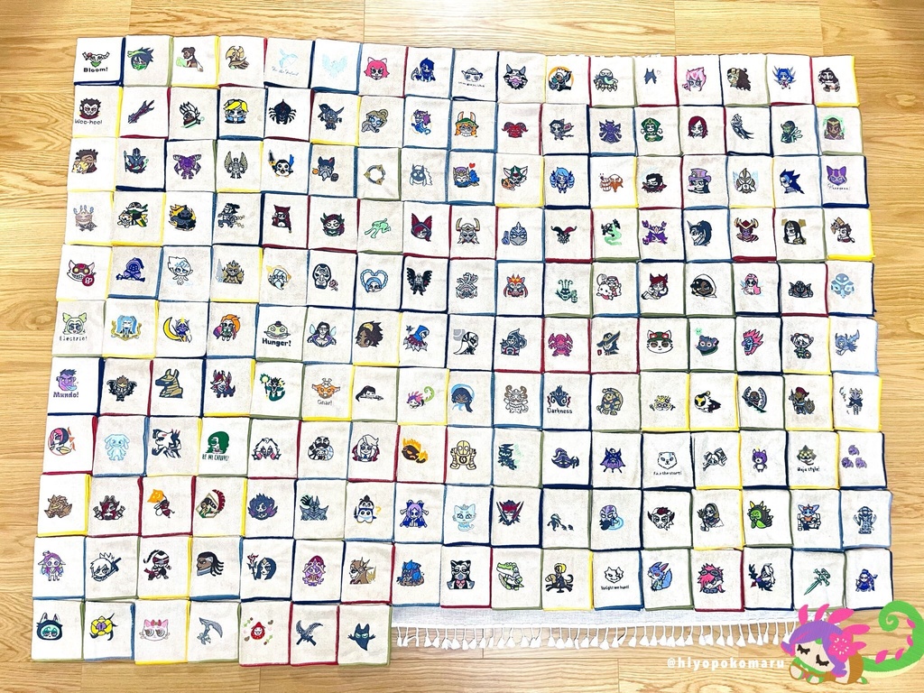 LoLチャンプ刺繍タオル