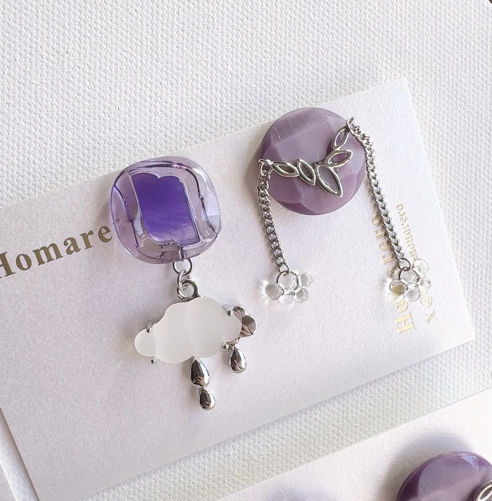 五月雨江イヤリング