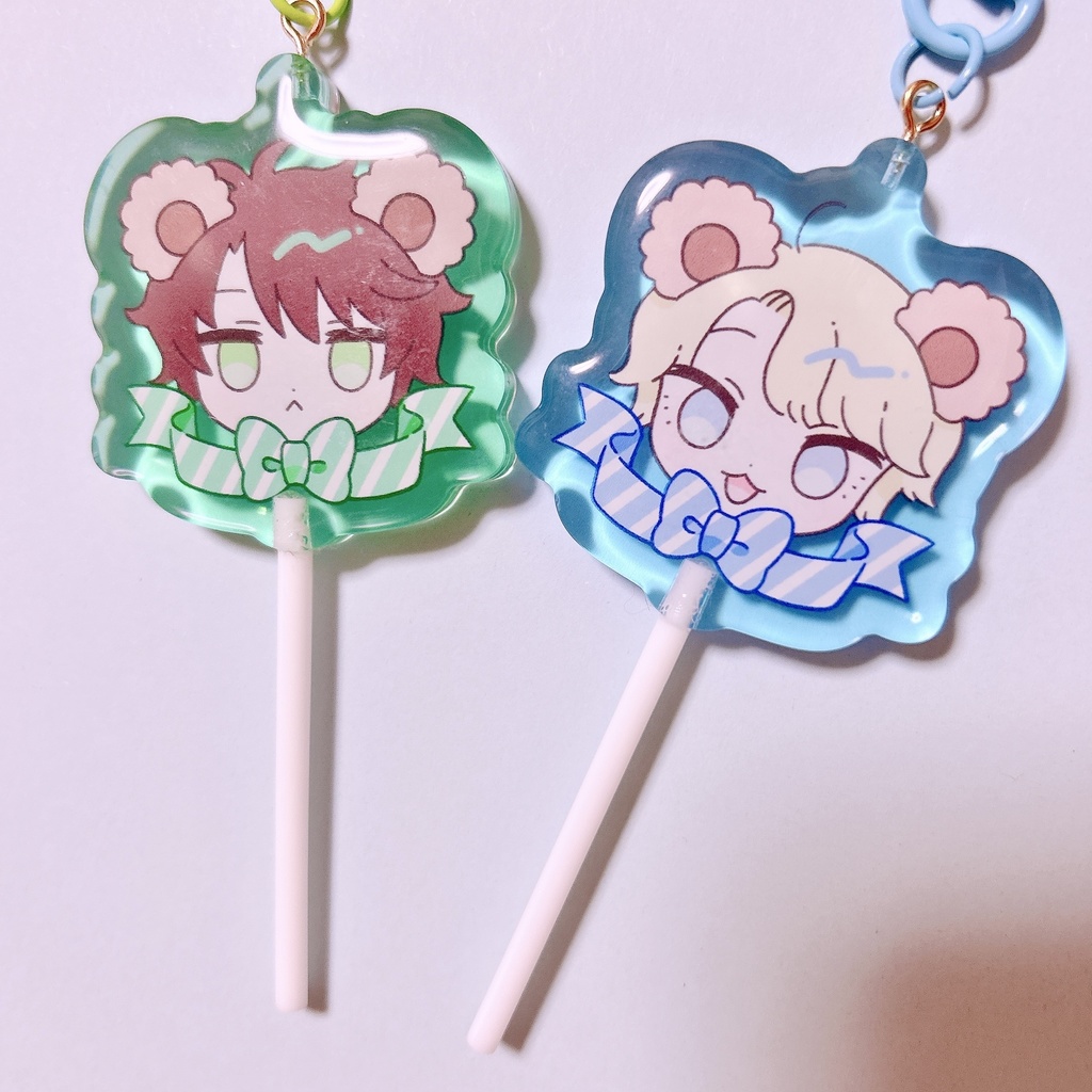 キャンディアクリルキーホルダーセット