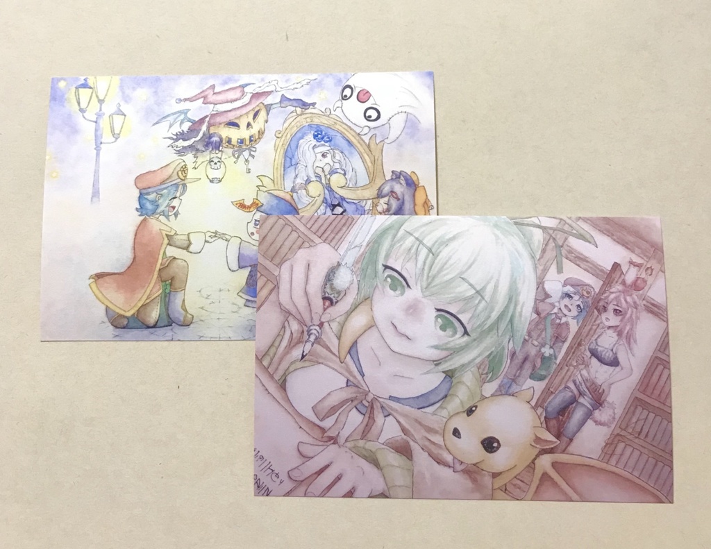 夢渡りの手紙ポスカセット(6枚入)①