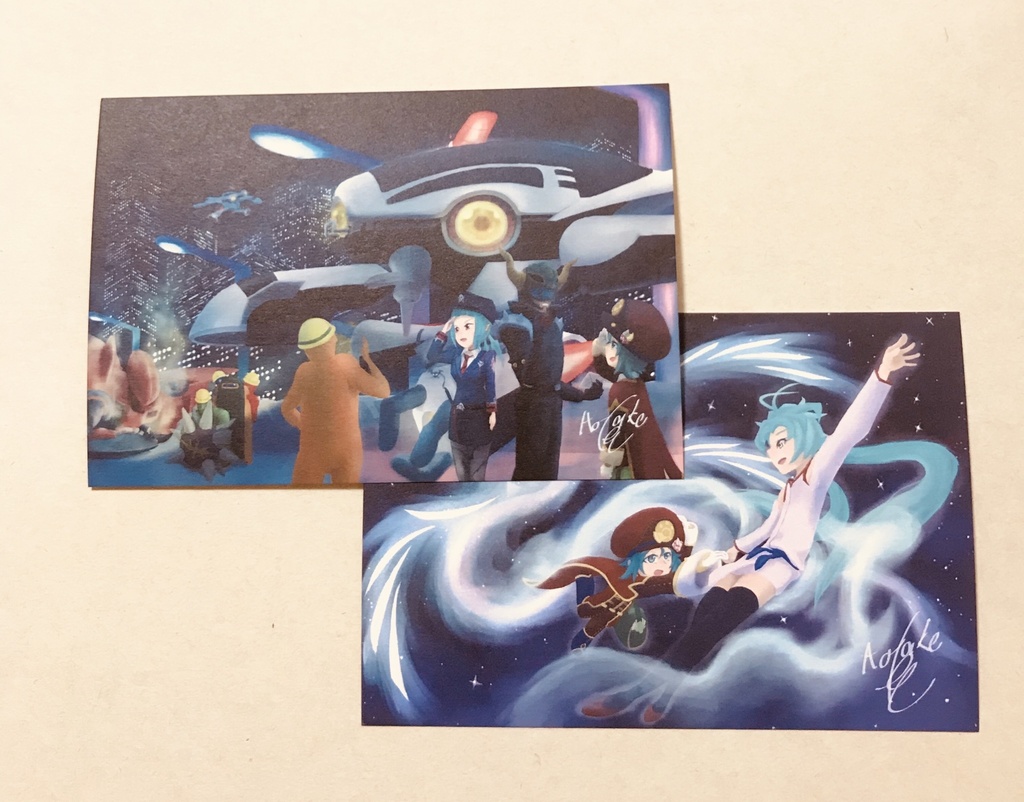 夢渡りの手紙ポスカセット(6枚入)①