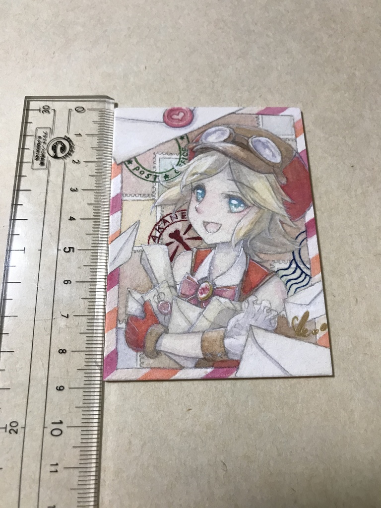 ATCサイズ 水彩原画a1