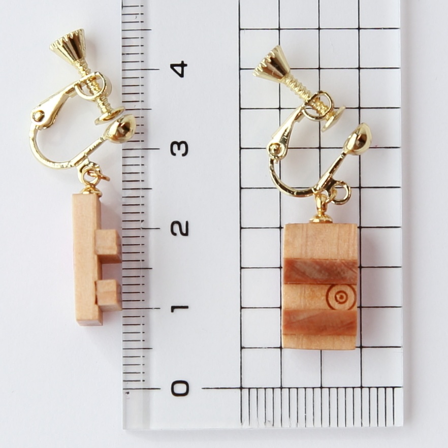 ゲゲ郎の下駄ピアス