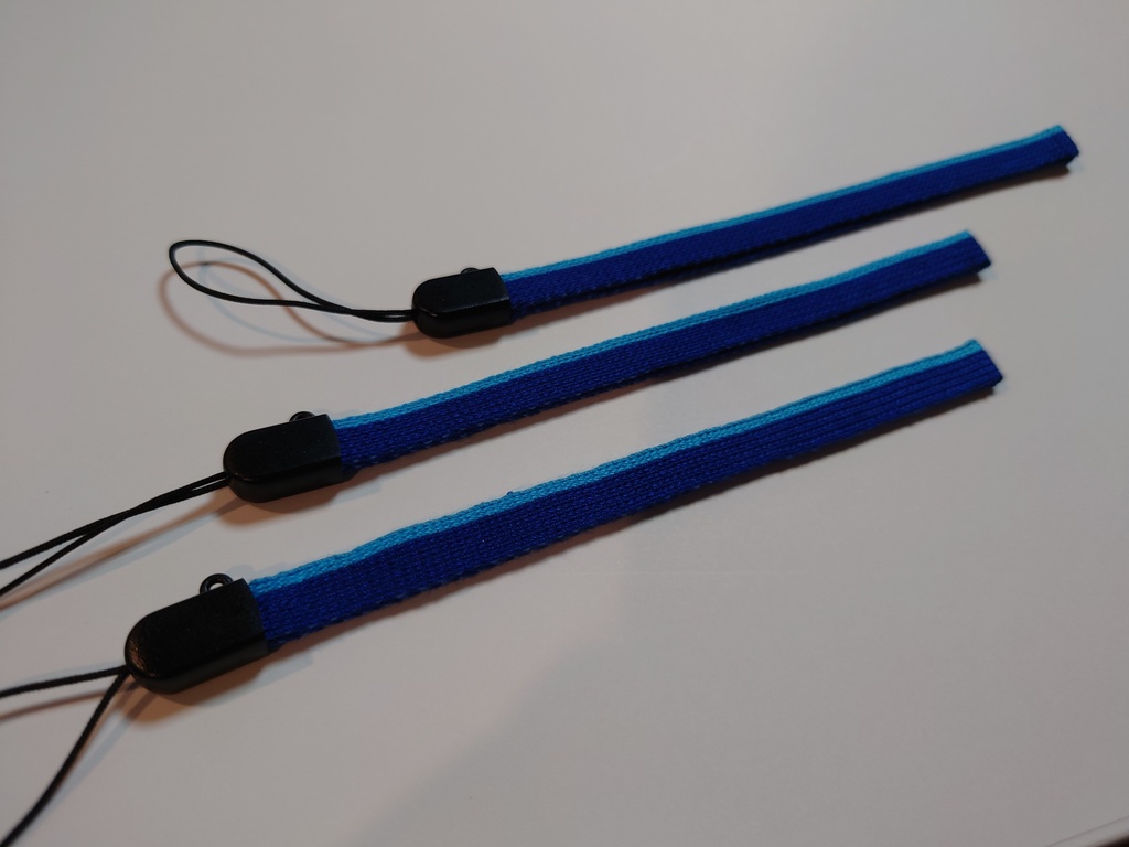 ハマチカ青帯風ストラップ