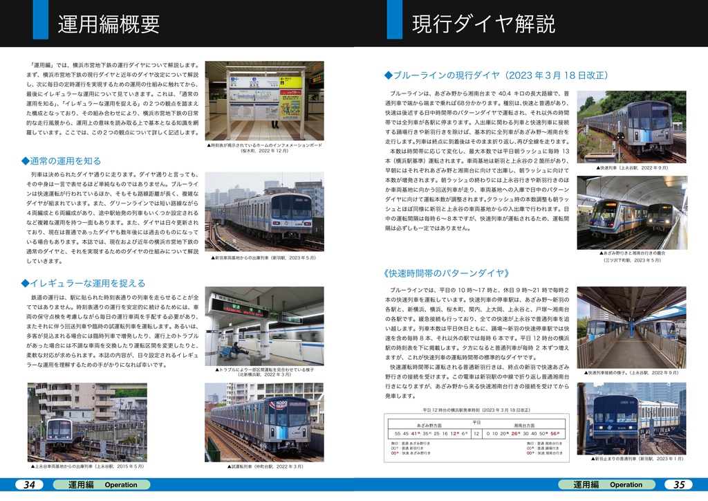 徹底解剖!横浜市営地下鉄ver.2(2)切符・運用編