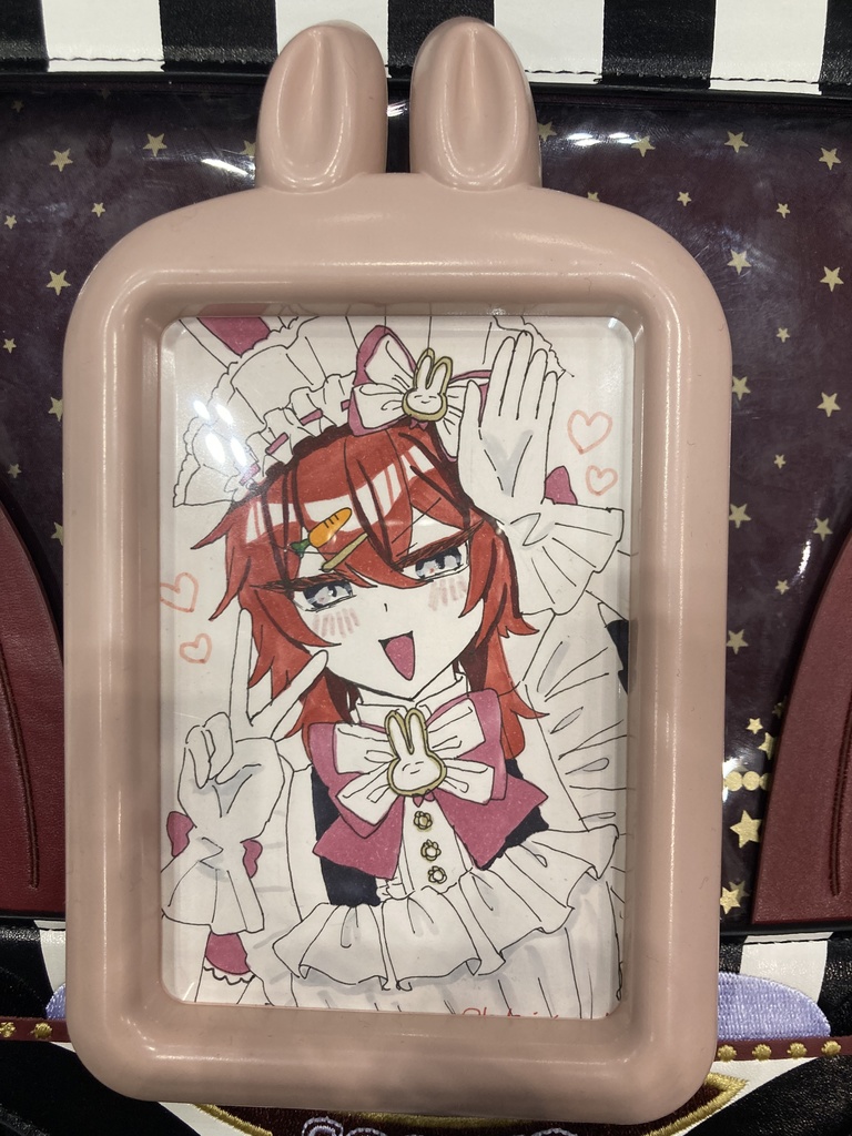 額入りイラスト 羽斗
