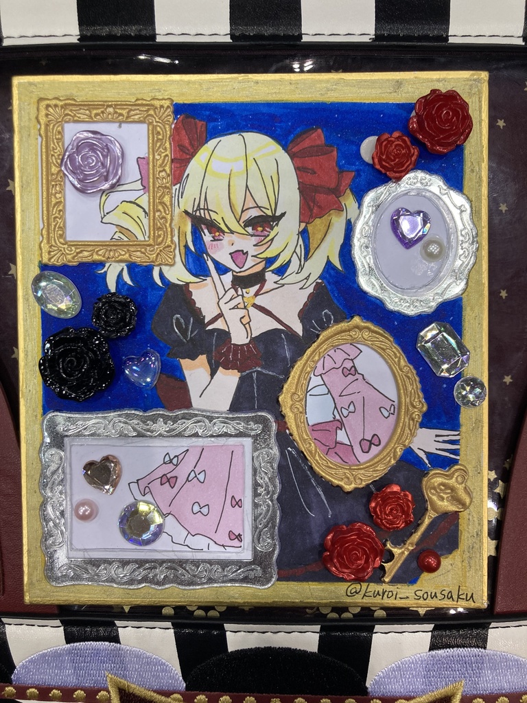 色紙 アリス