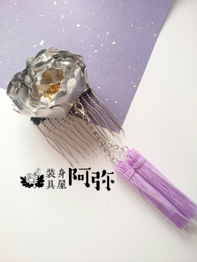 刀剣乱舞 歌仙兼定イメージ髪飾り 大