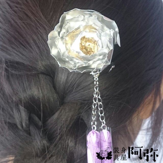 刀剣乱舞 歌仙兼定イメージ髪飾り 大