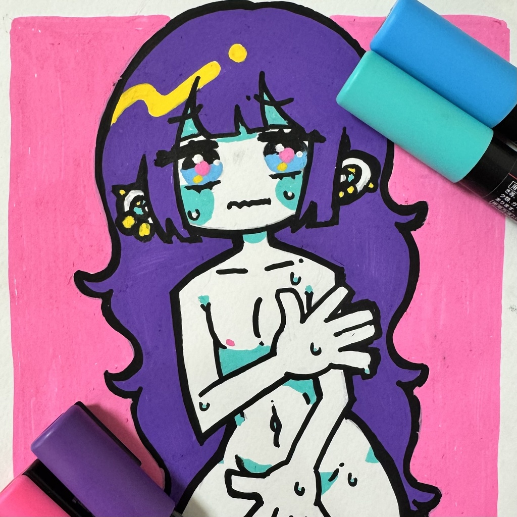 原画「性別が気になる方は作者にお尋ねください」
