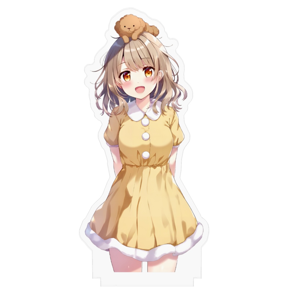 アクリルスタンド(しろ)